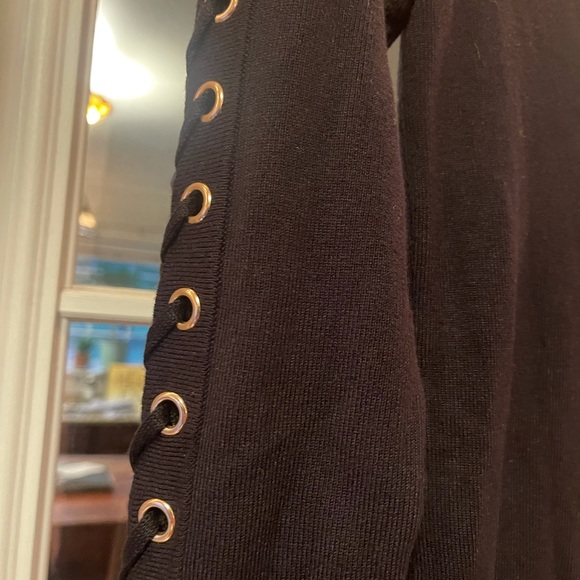 Romeo and Juliet couture black tie sleeve dress size small new with tags - Picture 7 of 7